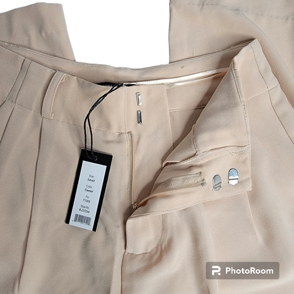 Romeo & Juliet | NWT S Wide Leg Khaki Trousers - Picture 6 of 7